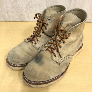 【RED WING】レッドウィング★ブーツ 6” CLASSIC ROUND クラシックラウンド スウェード 8167 サイズUS8 11