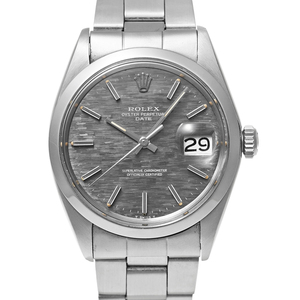 ROLEX オイスターパーペチュアル デイト Ref.1500 グレー ミストダイヤル アンティーク品 メンズ 腕時計
