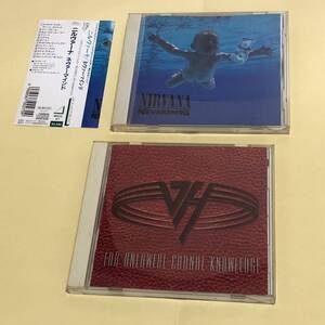 ●CD2枚セット①ヴァン ヘイレン ● FOR UNLAWFULL CARNAL KNOWLEDGE ②ニルヴァーナ●ネヴァーマインド