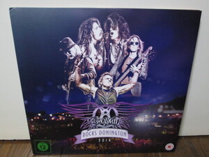 EU-original Aerosmith Rocks Donington 2014 3LP (analog)+DVD エアロスミス　アナログレコード vinyl 