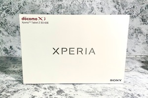 2718//【未使用品】docomo SONY XPERIA SO-03E Wi-Fi+Cellular 32GB タブレット