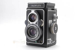 【レア】【美品】ZEISS IKON IKOFLEX Ⅱa (ZEISS Opton Tessar 75mm F3.5 T) 2a 二眼レフカメラ シャッター切れスピード変化OK【現状渡し】