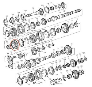 フォード マツダ製 M5R2 5速 マニュアル トランスミッション 2速 ギア本体 Ford MT パーツ F150 E150 トラック バン ブロンコ