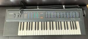 #11403 ☆★CASIO カシオ TONE BANK KEYBOARD　CT-390　脚付き　電源確認済み　動作未確認　キーボード★☆【中古品】