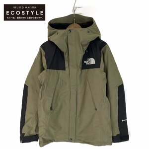 THE NORTH FACE ノースフェイス NP61800 GORE-TEX マウンテンジャケット カーキ ブラック S ジャケット ナイロン メンズ 中古