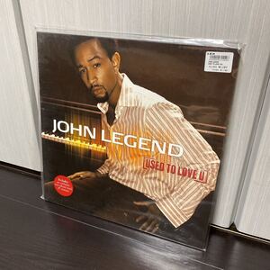 JOHN LEGEND レコード　LP アナログ　USED TO LOVE U