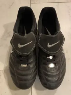 NIKE サッカーシューズ　ゴムスパイク　25㎝　黒　TIEMPO