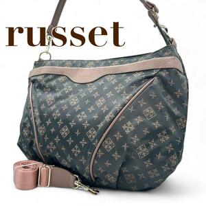 美品 russet（ラシット）2WAY　トート　B2　ショルダーバッグ　ナイロン