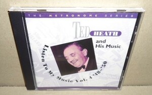 Ted Heath & His Music Listen To My Music Vol.4 1948-1950 中古CD BigBand Swing jazz Trombone スイング ビッグバンドジャズ スウィング