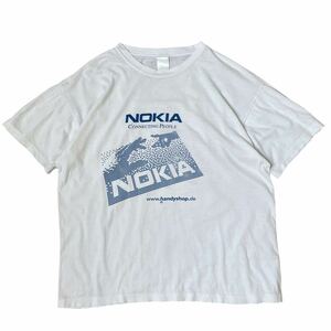 古着 NOKIA ノキア 企業モノ 企業ロゴ Tシャツ