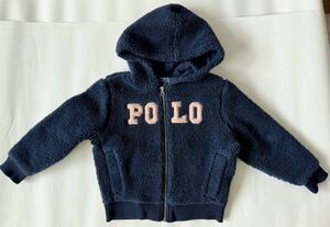 ポロラルフローレン POLO RALPH LAUREN CHILDRENSWEAR 6歳サイズ 120cm POLOロゴボアジャケ 上着 ブランドアウター防寒具 真冬アウター