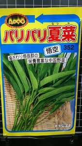 ３袋セット パリパリ 夏菜 悟空 エンサイ エンツァイ 種 郵便は送料無料