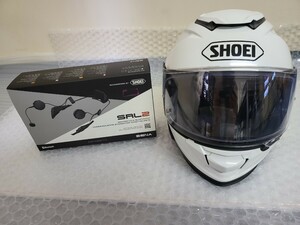 ☆SHOEI ショウエイ フルフェイスヘルメットGT-AIRⅡ Mサイズ SENA Bluetoothインカム付属 中古良品☆