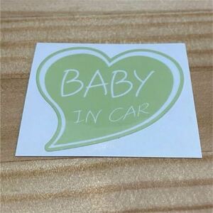 Baby In CAR 44 1-3 プリント ステッカー 400 #bFUMI #oFUMI アウトレット