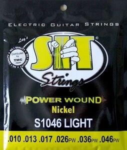 SIT STRINGS S1046 LIGHT エレキギター弦×12SET