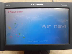 （OG）Pioneer/Carrozzeria Air NAVI/ポータブルナビ CZX5421/AVIC-T10 破損なし 作動OK 地デジ/テレビ ベース 当時物！（検索 流用/DIY）