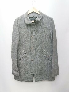 ■ ◎ MICHEL KLEIN カジュアル 防寒 暴風 暖かい 長袖 ブルゾン ジャンパー サイズ46 グレー系 メンズ P