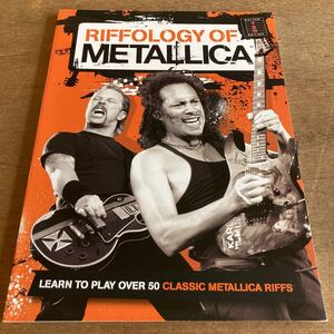 RIFFOLOGY OF METALLCA 洋書 タブ譜