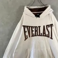 EVERLAST パーカー　ビッグロゴ　ゆるだぼ　太アーム　4XL IW10