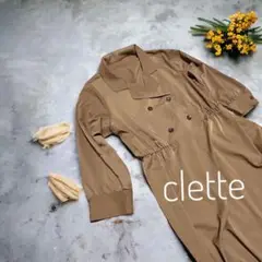 【clette】クレット　ロングワンピース　4Lサイズ