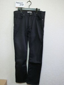 Acne ブラックデニム パンツ 33/32 アクネ