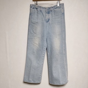 TANAKA ST-128 THE SELVEDGE JEAN TROUSERS 定価41800円 ST-128 加工ジーンズ デニムパンツ ブリーチブルー タナカ 4-1016G 243061