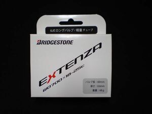 BS EXTENZA 軽量チューブ 仏式 60mm ロングバルブ WO700x18-25C アンカー BRIDGESTONE ブリヂストン 仏式チューブ 自転車.F310103 .1本