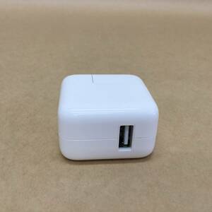 【2406221001】 アップル Apple 純正 iPAD・iPHONE 12W USB Power Adapter A1401 100-240V -0.5A 50-60Hz 5.2V-2.4A