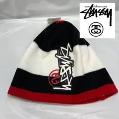 新品タグ付き　Stussy ステューシー　ニット帽。