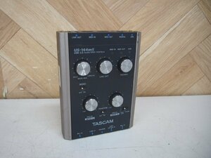 ☆【1R0801-22】 TASCAM タスカム オーディオインターフェイス US-144MKⅡ TEAC ジャンク