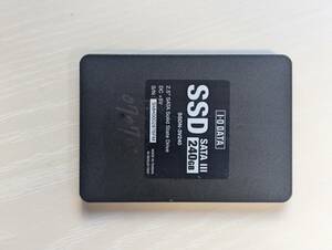 IO DATA SSD 240GB【動作確認済み】070703