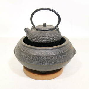 南部鉄器 ミニチュア 火鉢 灰皿 鉄瓶 五徳 茶釜 鋳鉄 金属工芸 和風 置物 インテリア ビンテージ コレクション