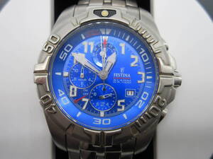 【★１円～★現状販売！】[UK16324]腕時計(クオーツ) FESTINA CHRONO BIKE [16095]