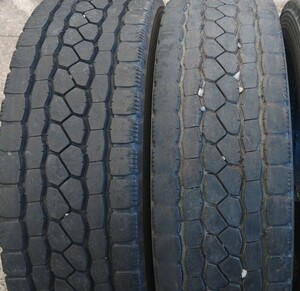 ブリヂストン　245/70R19.5 エコピア　M801　ミックス　低床4軸車　2本　18年製 トラック　1