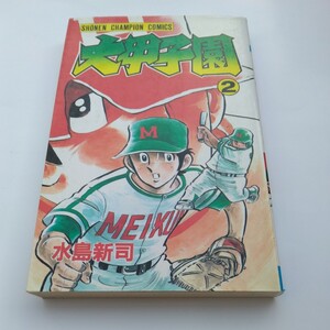 水島新司　大甲子園　2巻（再版）少年チャンピオンコミックス　秋田書店　当時品　保管品