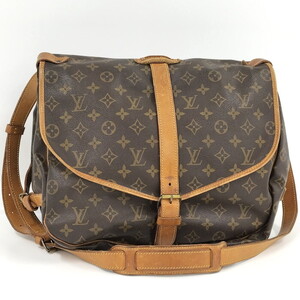 LOUIS VUITTON ソミュール 35 ショルダーバッグ モノグラム M42254