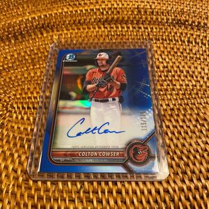 Topps Bowman Chrome Colton Cowser Auto 150枚限定