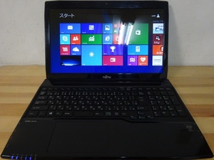 富士通 ノートパソコン LIFEBOOK AH45/M/Core i3-4010U 1.7GHz/4GB/500GB/BD/中古特価良品