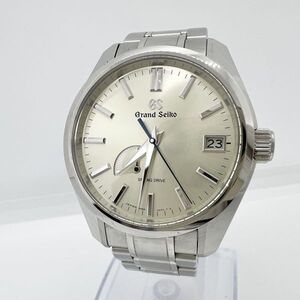 2852 未使用レベル! SEIKO グランドセイコー SS SBGA373 9R65-0CV0 スプリングドライブ デイト AT 自動巻 稼働品