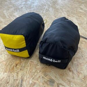 mont-bell モンベル レインハイカー ジャケット + レインハイカー パンツ Lサイズ　レインコート　ウェア　登山用品　mc01066563