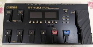 16◎☆／GT-100 COSM AMP EFFECTS PROCESSOR BOSS エフェクター【動作確認済】