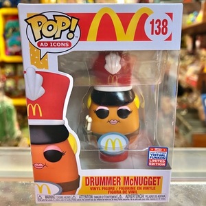 McDonald’s POP! Ad Icons シリーズ DRUMMER MCNUGGET ドラマー マックナゲット マクドナルド ナゲット キャラクター funko フィギュア