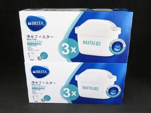 未使用　BRITA ブリタ 浄水フィルター マクストラプラス KBPPCZ3 3個入り　2箱　*031824