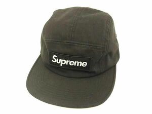 1円 ■美品■ Supreme シュプリーム ベースボールキャップ 帽子 メンズ レディース ブラック系 AY3731