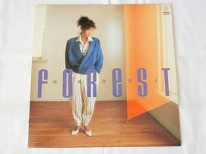 高橋真梨子 LPレコード フォレスト FOREST