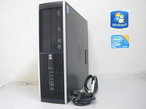 【2台入荷】★HP／日本HP★Compaq 6000 Pro SFF★Core 2 Duo E7500★CPU 2.93GHz★RAM 4GB★HDD 160GB★Windows 7 Pro 64bit★a0039★