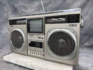 □t58　ジャンク★SHARP　シャープ　CT-6001　ラジカセ　80年製