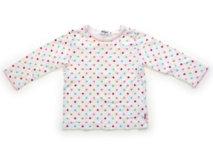 ミキハウス miki HOUSE Tシャツ・カットソー 70サイズ 女の子 子供服 ベビー服 キッズ