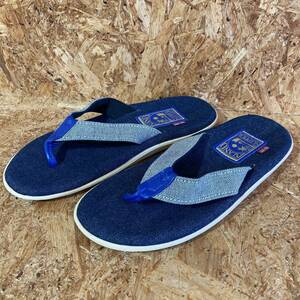 ISLAND SLIPPER DENIME インディゴ デニム サンダル 10 コラボ 別注 限定 アイランド スリッパー ドゥニーム