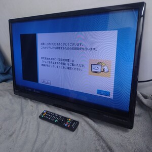 【中古】三菱電機 32型 液晶テレビ REAL LCD-32LB8-SL　2019年製　③